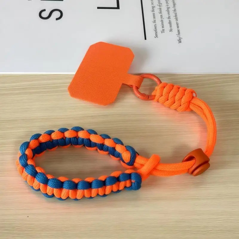 Cute Phone Wrist Lanyard Twist Rope Anti-Loss Pendant Strap