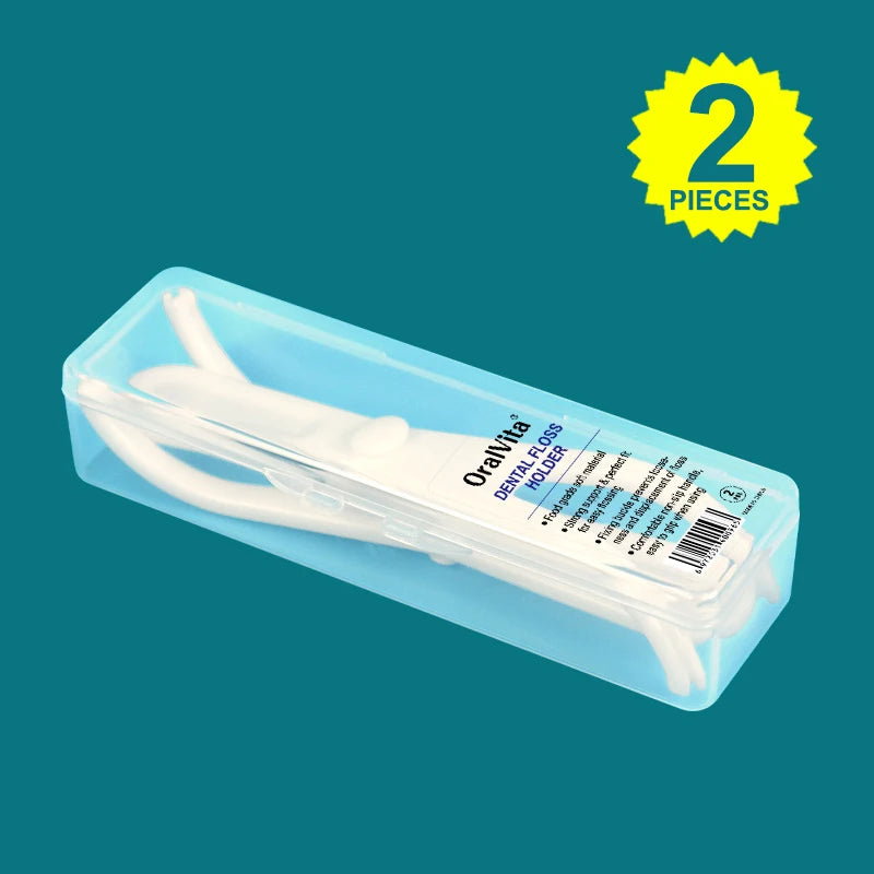 Y-Shape Reusable Dental Floss Holder 1/2 Pcs | Oral Care