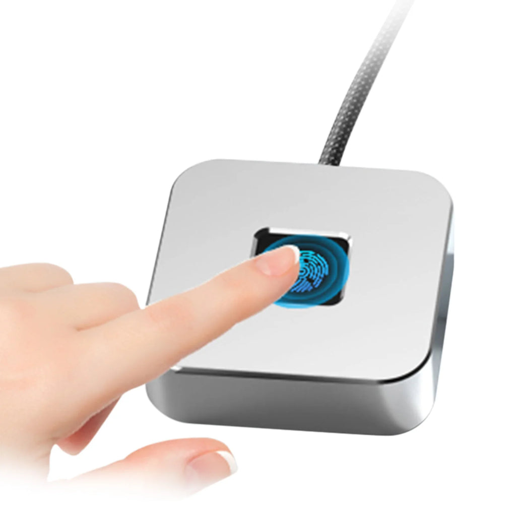 USB Fingerprint Reader for Windows Hello – 5ft Cable
