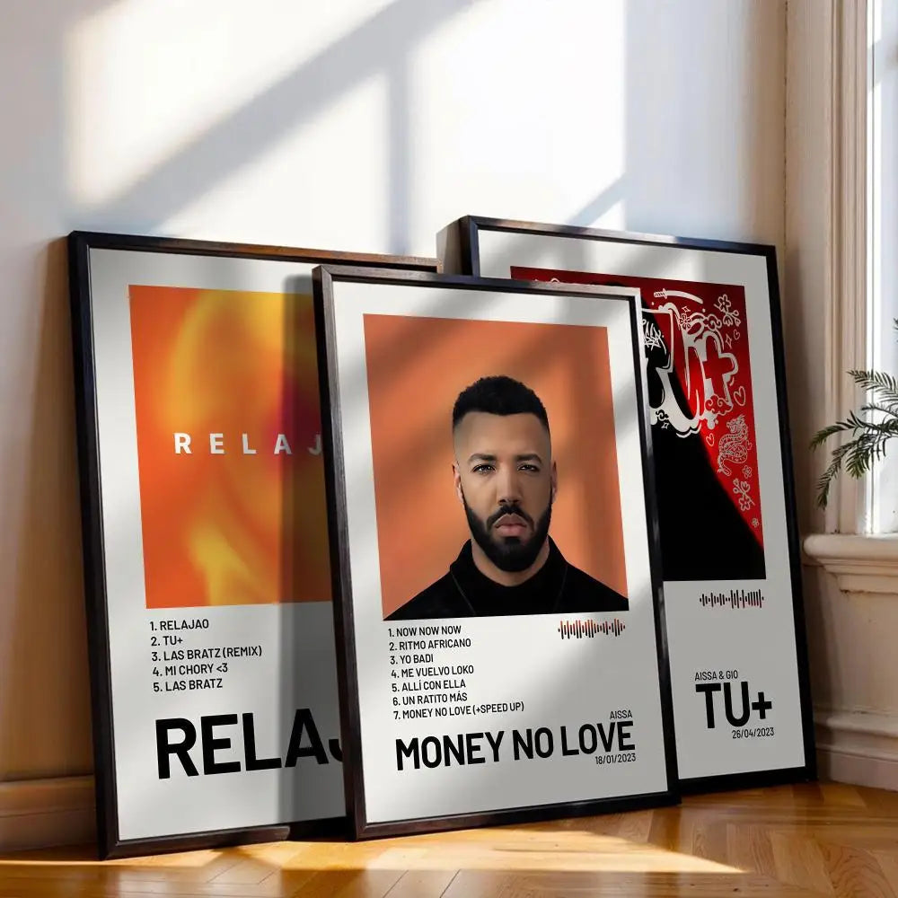 Aissa Music Album Cover Poster – Canvas Print Wall Art Decor