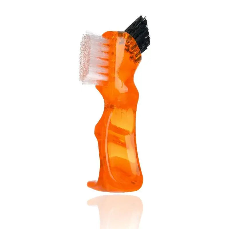 Dual Head Soft Bristle Denture Brush | False Teeth Cleaner