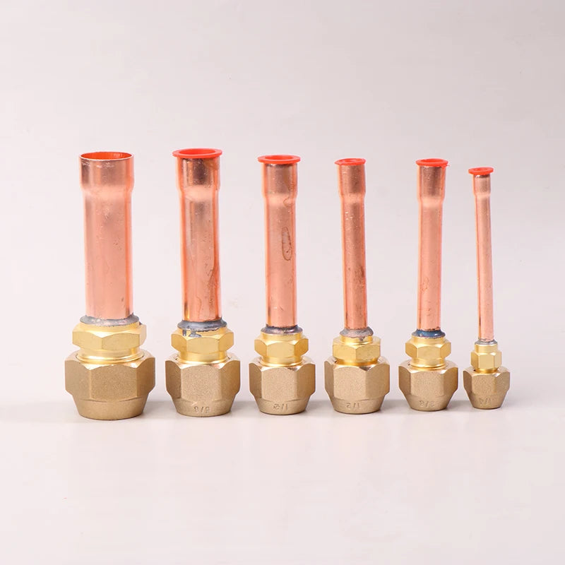 Copper AC Pipe Brass SAE Threaded Connector Fitting Adapter