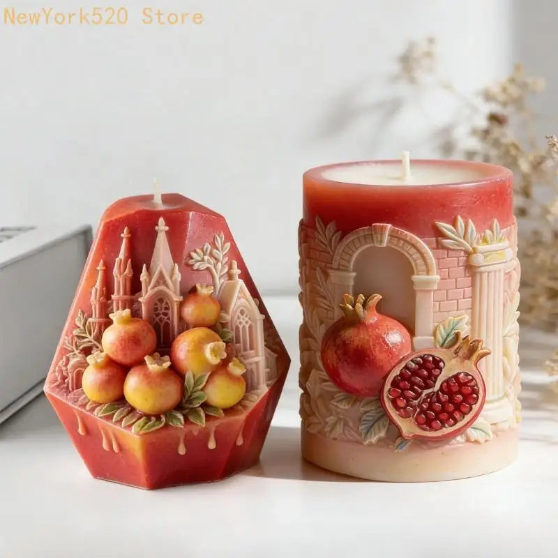 Pomegranate Silicone Mold – Resin, Soap & Chocolate Casting