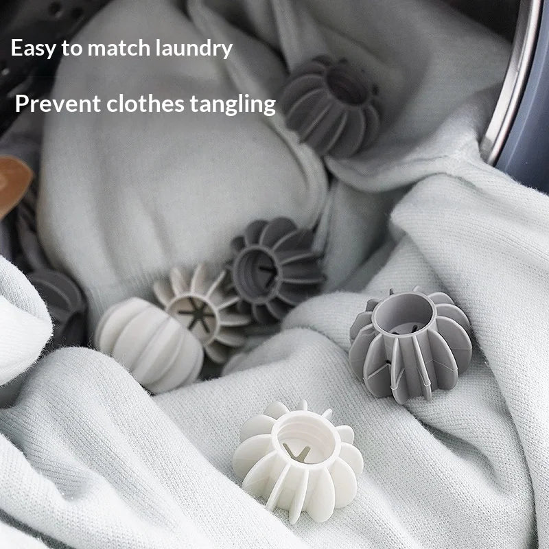 Reusable Anti-Tangle Laundry Balls – Washing Machine Helper