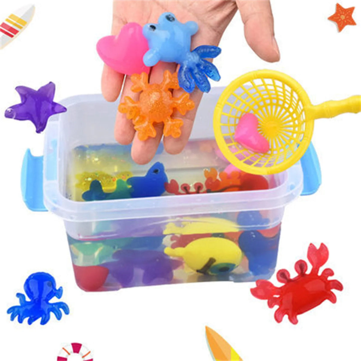 3D DIY Aqua Fairy Ocean Gel Toy Set – Kids Craft Kit