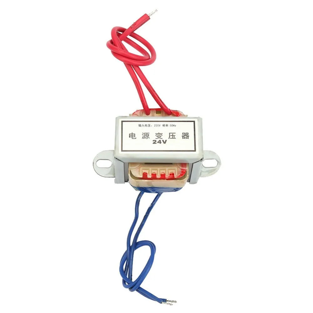 AC 220V to 12V/24V Power Transformer 5W EI Core Copper Wire
