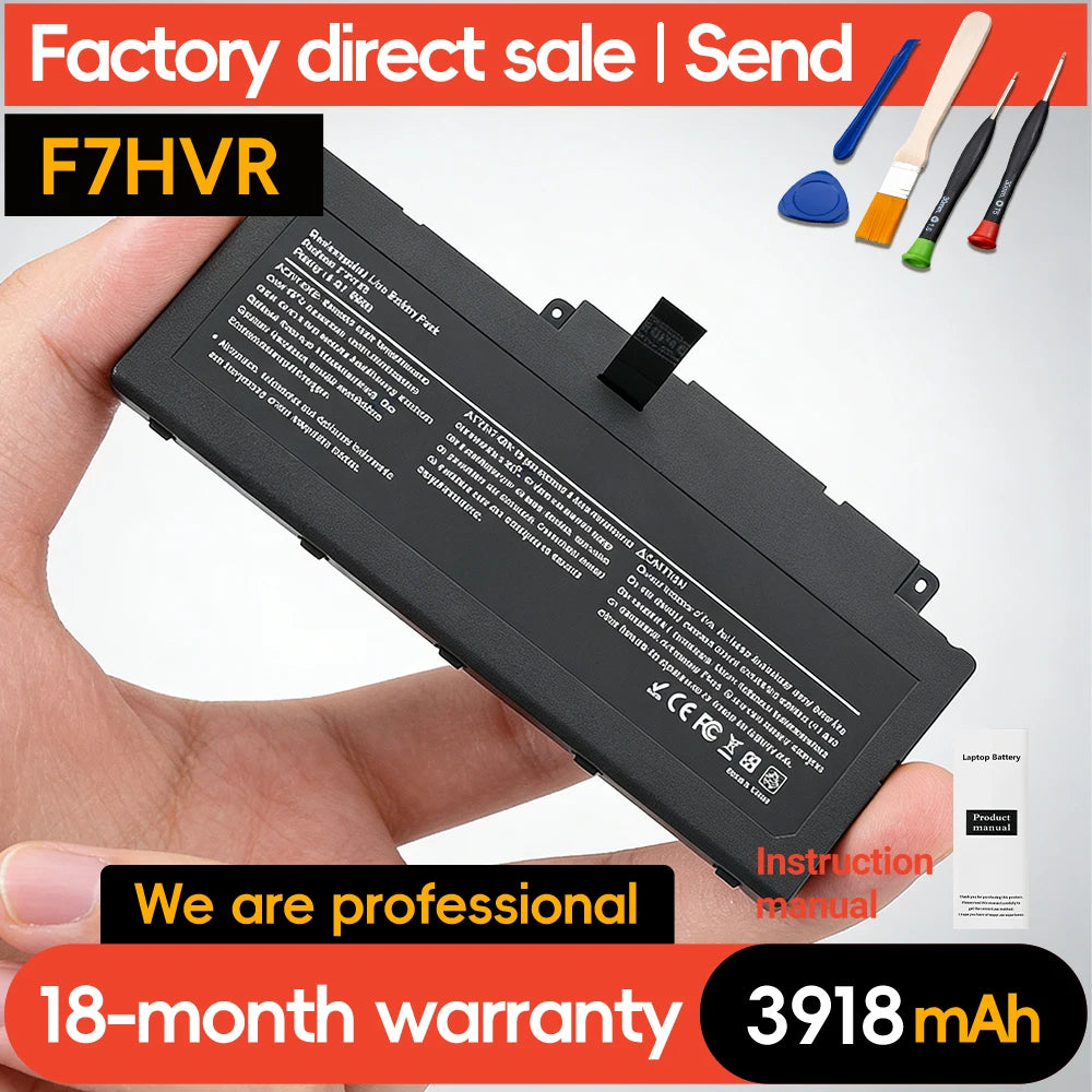 SUOZHAN F7HVR Battery for Dell Inspiron 17 7737 15 7537