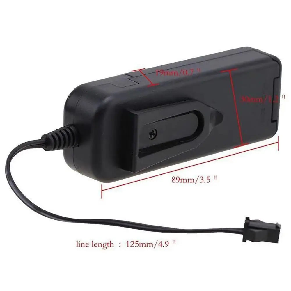 EL Wire Neon Inverter Controller DC 12V/5V – Car Interior Lighting