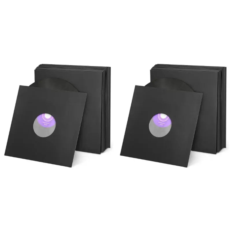 20-Pack Vinyl Record Protective Sleeves – Kraft Paper Storage