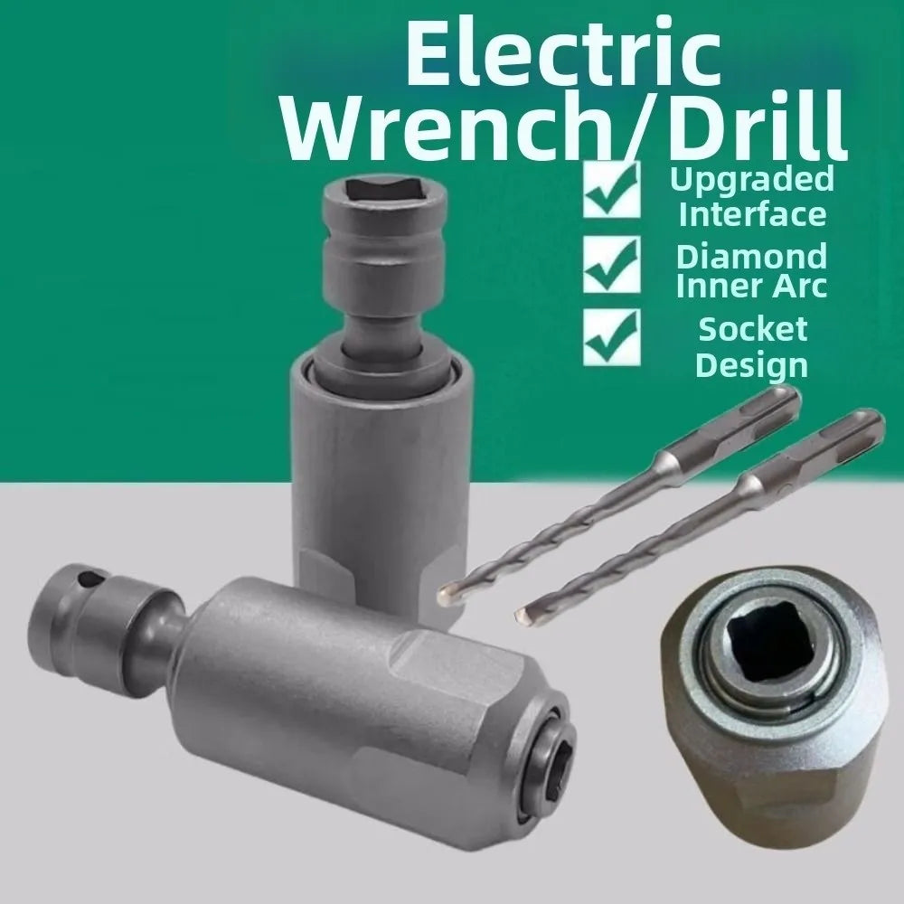 Impact Wrench to SDS-Plus Adapter | Square Interface Converter