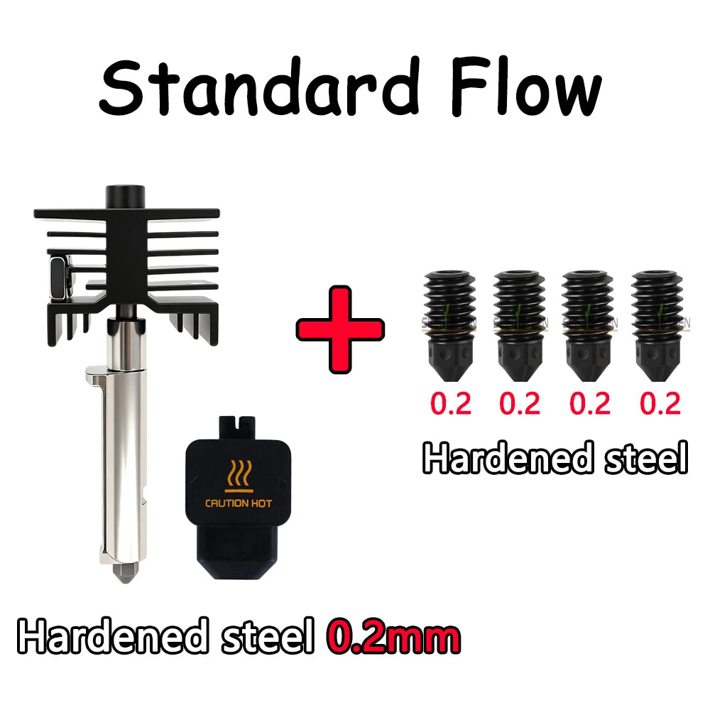 Sprouture Lab Hotend Kit for Bambu Lab H2D/H2S – 0.2–0.8mm