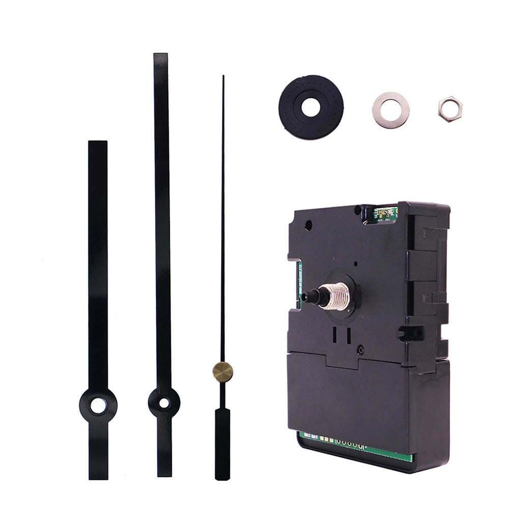 Smart WiFi Quartz Clock Movement Kit – Long Shaft & 9 Hands