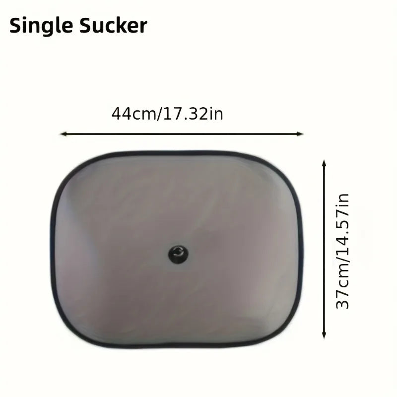 Car Window Sunshade Set 2/4pcs – UV Block & Cooling