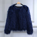Girls Faux-Fur Winter Coat Korean Style Thick Jacket Ages 2–10