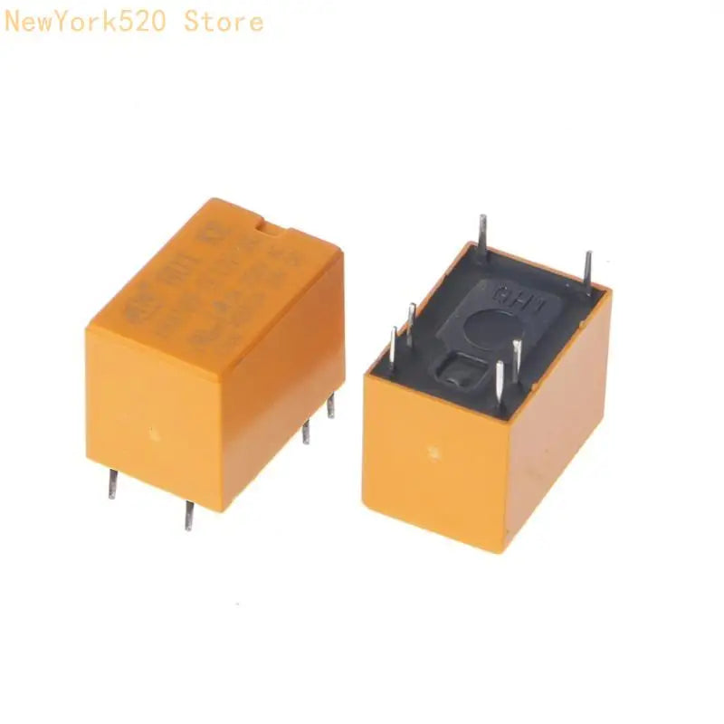 5-Pack HK4100F DC 12V Relay 6-Pin 3A 250VAC Electromagnetic