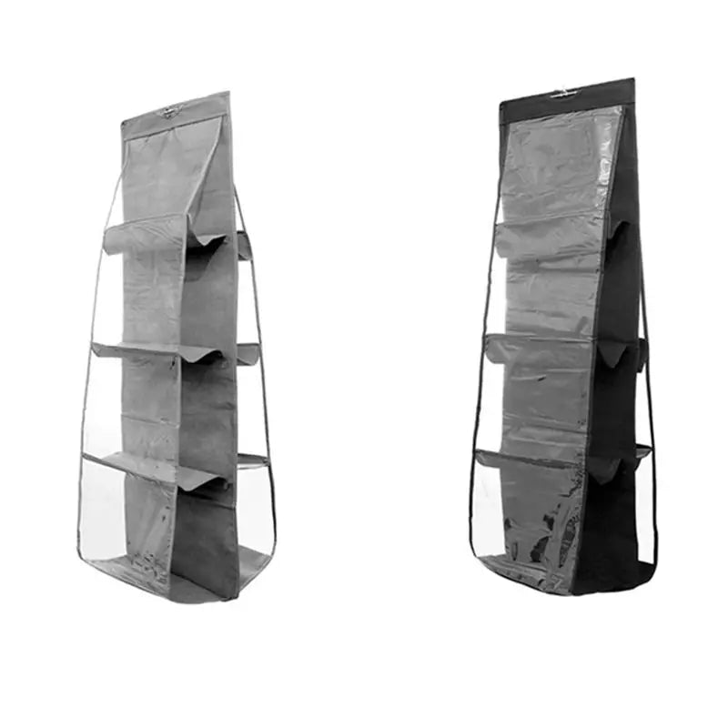 2-Pack Hanging Wardrobe Bag Organizer – Multi-Pocket Dustproof