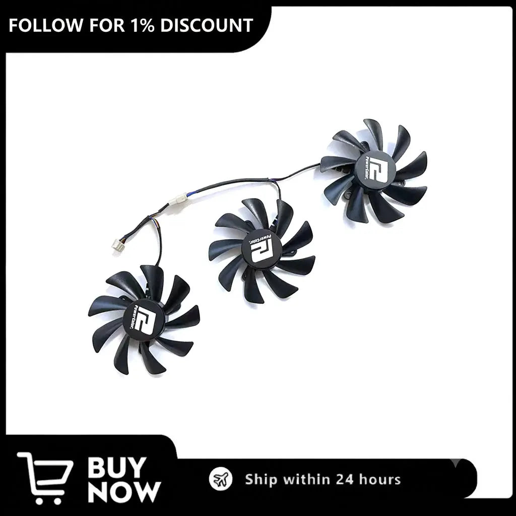 85MM GPU Fan for RX6750 GRE 12GB – FD9015U12D 4PIN Replace