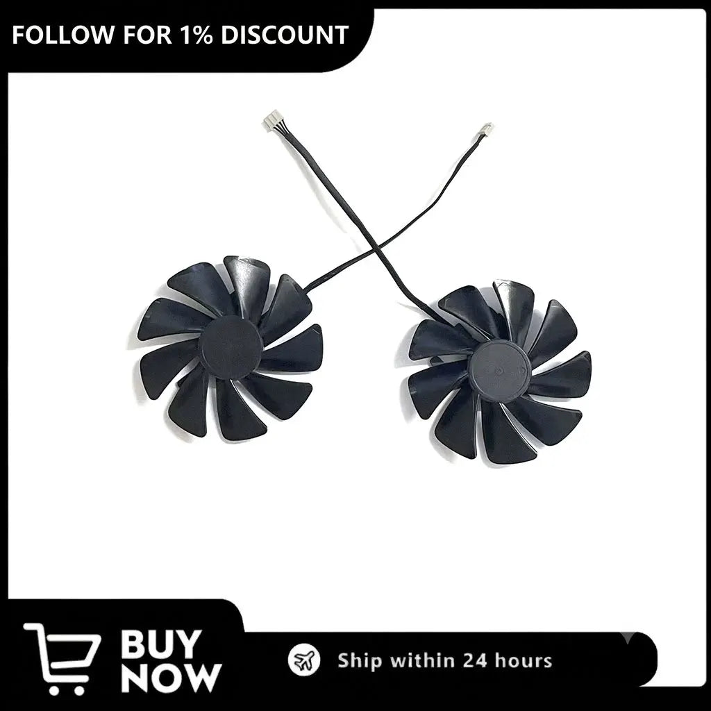Sapphire RX570 GPU Replacement Fan 95MM 4PIN FD10015M12D