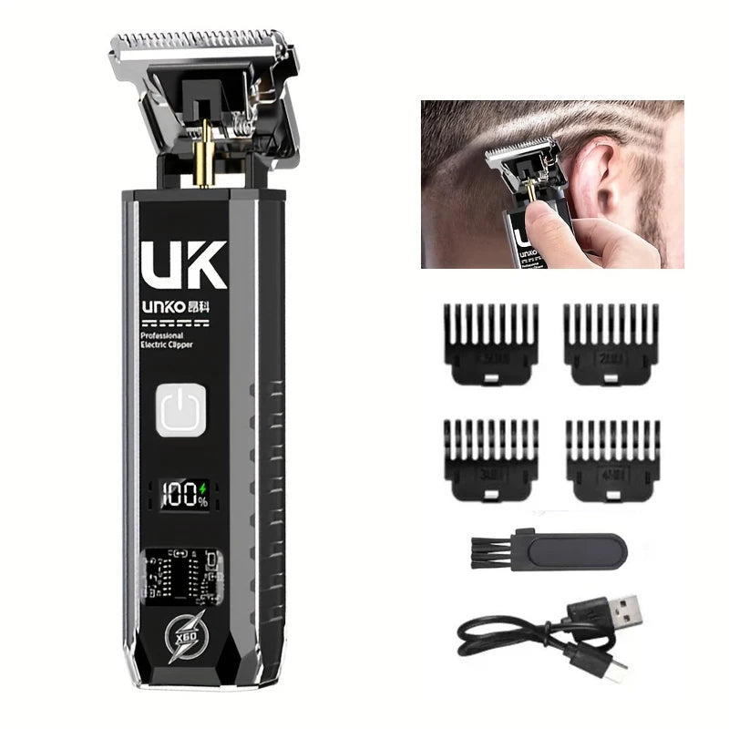 XMSJ T9 Rechargeable Cordless Hair Clipper & Beard Trimmer
