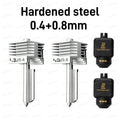 Bambu Lab X2D P2S Integrated Hotend Assembly – Hardened Steel