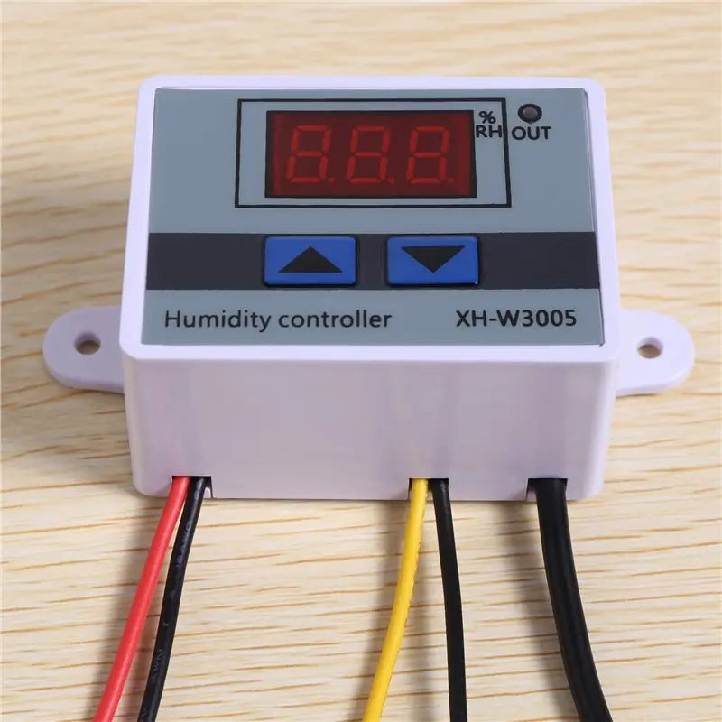 Digital Humidity Controller Hygrostat 0–99%RH AC220V 4-Pack