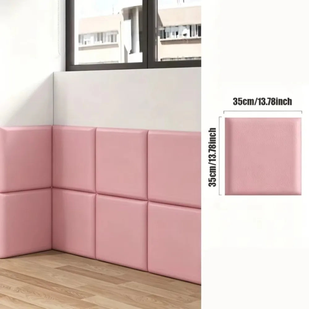 Self-Adhesive Soft Wall Panel Cushion Sticker | Headboard Decor