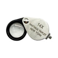 Foldable 14X Triplet Jeweler's Loupe Magnifier – 12mm Pocket Glass