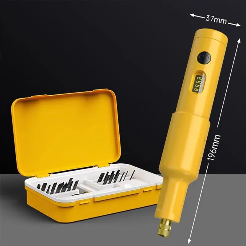 Rechargeable Handheld Electric Wood Engraving Machine & 20 Blades