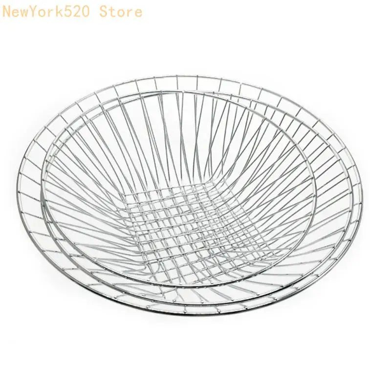 3-Tier Hanging Fruit Basket Iron Wire Rack | Kitchen Organizer