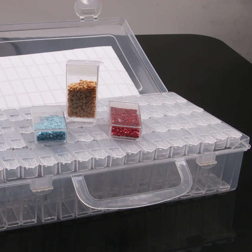Diamond Painting Storage Box – Drill Bead Mosaic Organizer