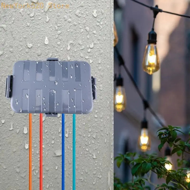 Large Waterproof Outdoor Electrical Box with Clear Lid