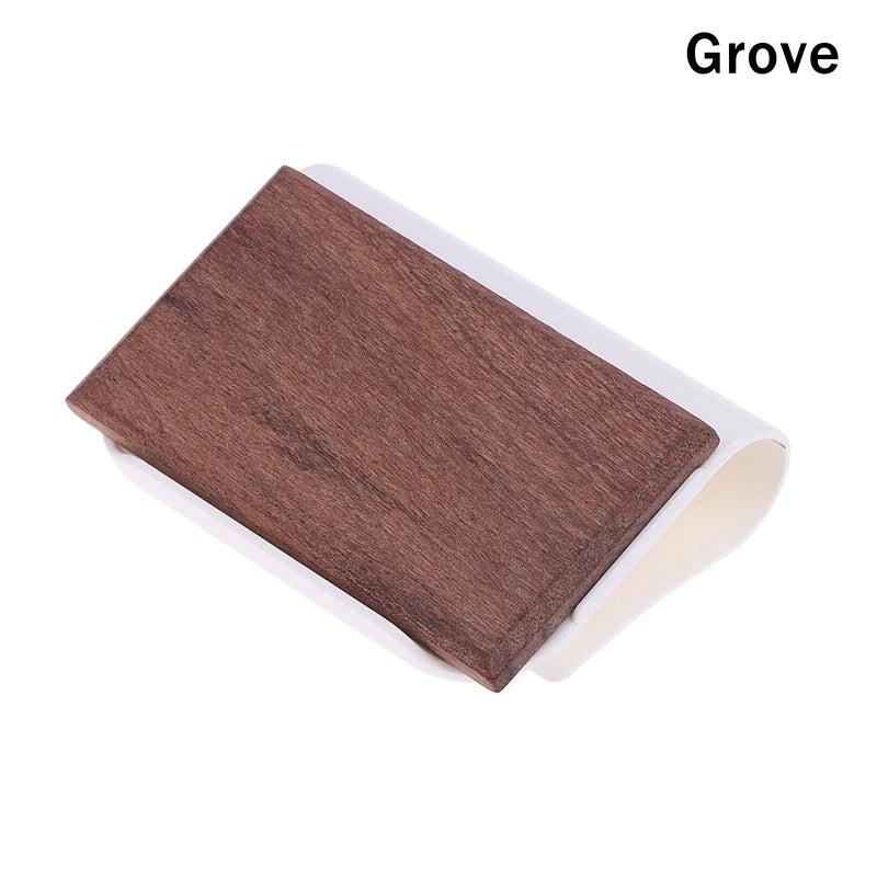VIBE Wooden Car Air Freshener – Long-Lasting Amber Scent