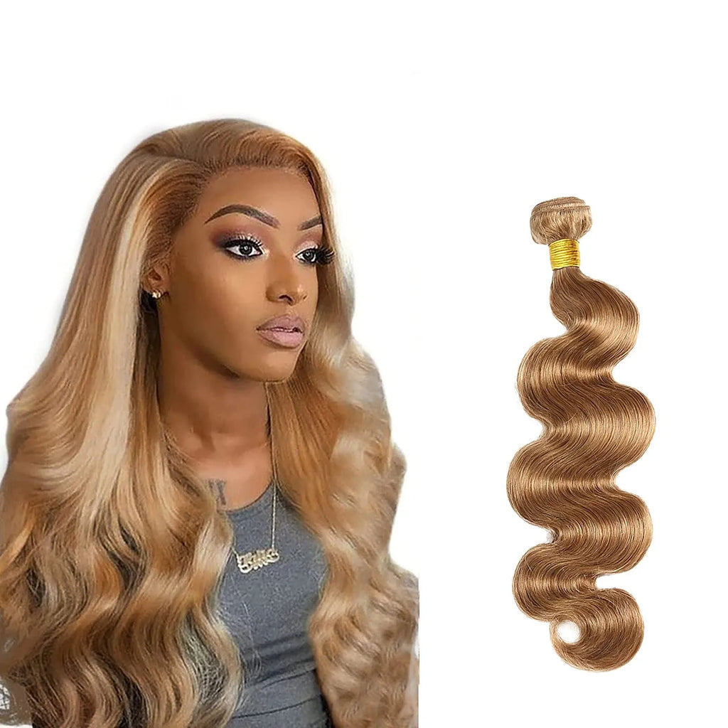 Blonde Body Wave Wig – Soft Wavy Hair Extension for Women