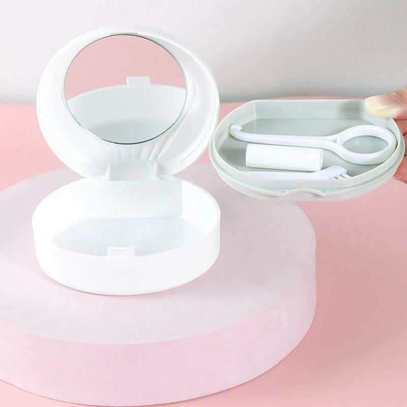 Aligner Case with Mirror – Retainer & Mouth Guard Organizer