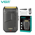 VGR V-375 Electric Foil Shaver & Beard Trimmer for Men