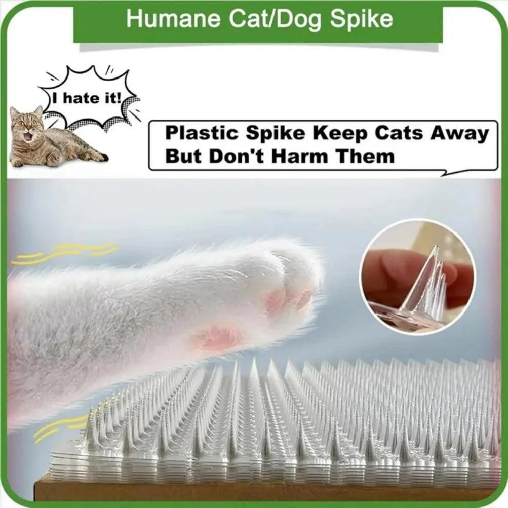 Cat Scat Mat with Spikes – Pet Deterrent for Garden & Furniture