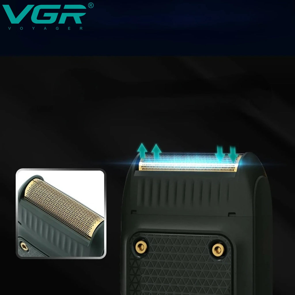VGR V-353 Rechargeable Electric Shaver & Beard Trimmer for Men