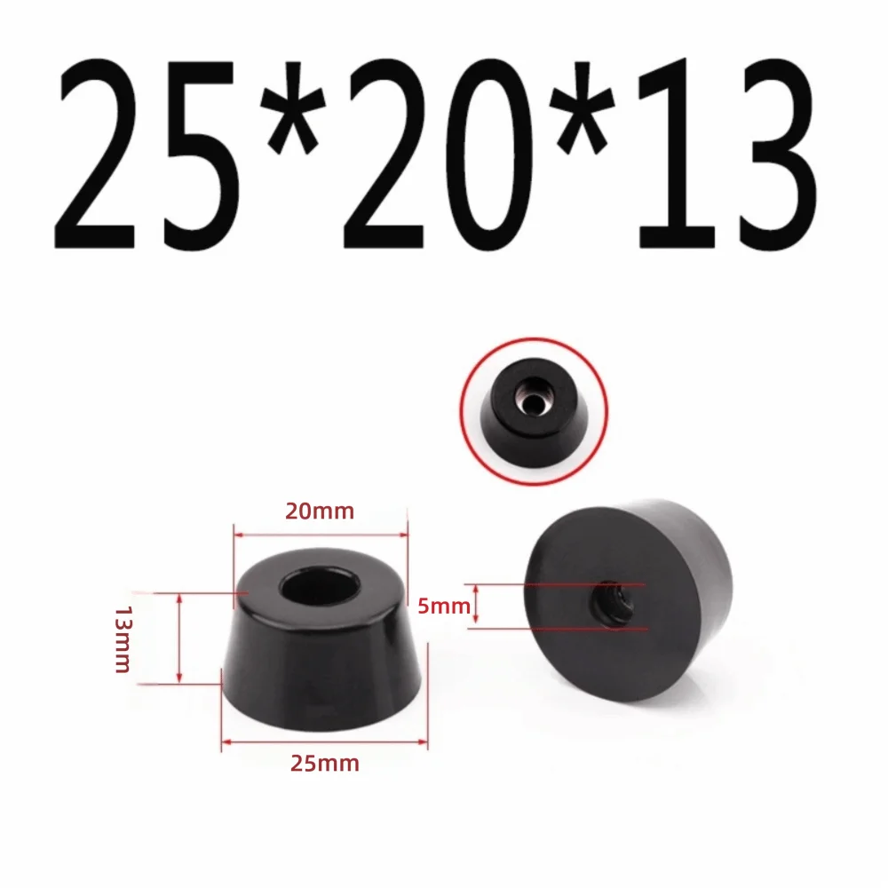 Round Rubber Bumper Feet – Anti-Slip Pads for Furniture & Electronics
