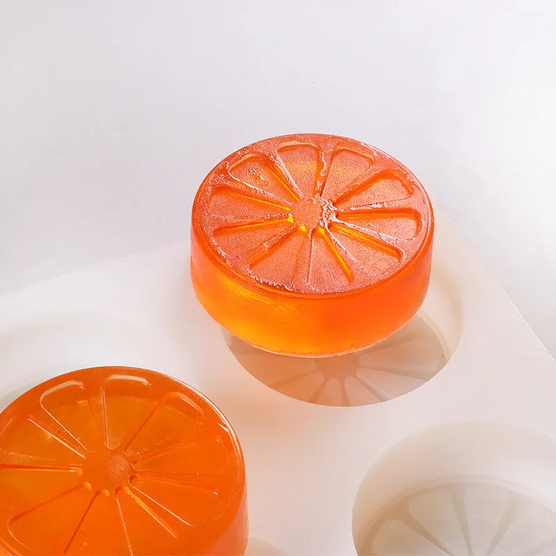 Silicone Orange Mould – Soap, Candle, Epoxy & Gypsum DIY