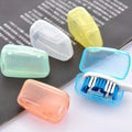 Portable Travel Toothbrush Case – Dustproof Plastic Cover