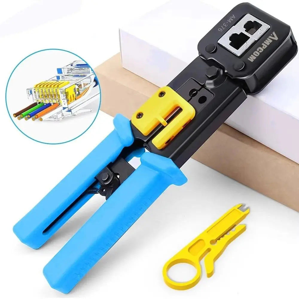 3-in-1 Network Crimper Pliers – Cable Stripper & Cutter