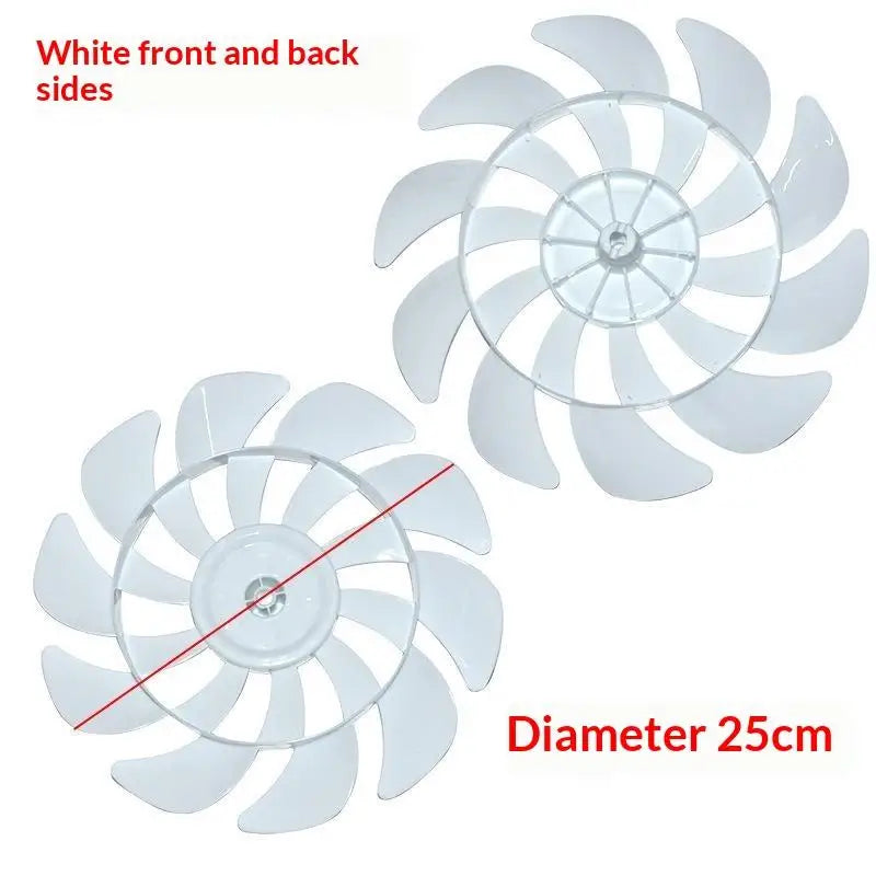 10/12 Inch Universal Replacement Fan Blades – Table & Floor Fans