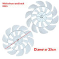 10/12 Inch Universal Replacement Fan Blades – Table & Floor Fans