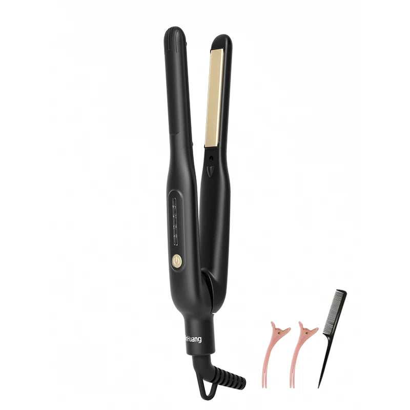 Men's 2-in-1 Hair Straightener & Curling Iron 13mm LCD
