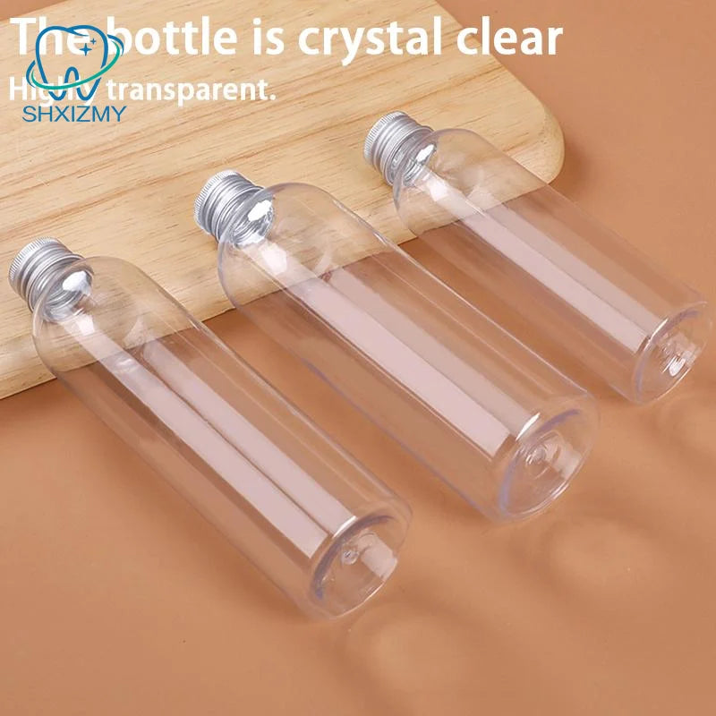 Refillable Travel Cosmetic Bottles | Plastic & Aluminum Cap