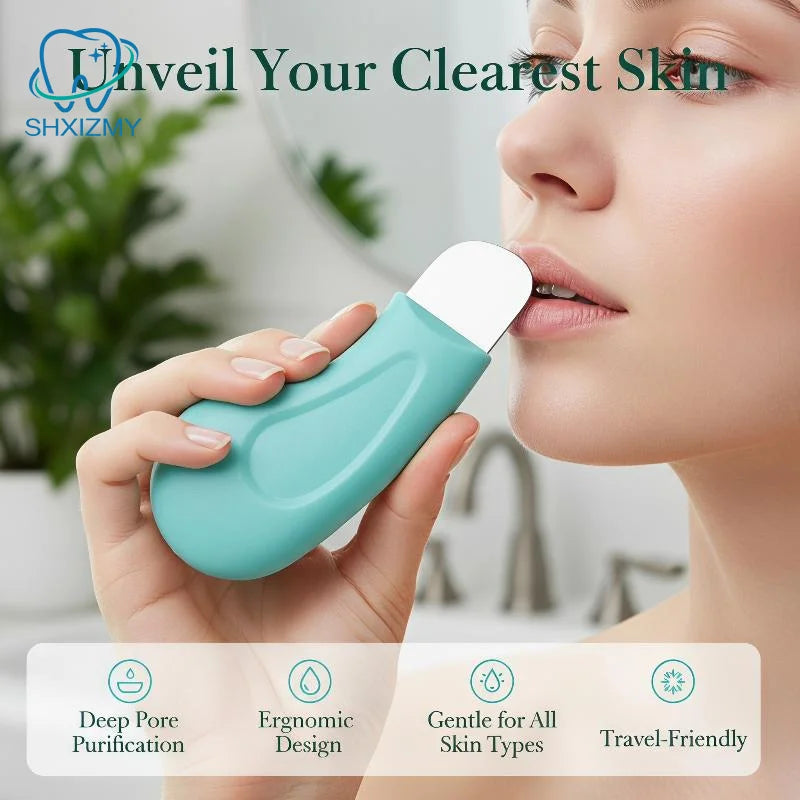 Manual Blackhead Scraper – Silicone Pore Cleansing Facial Tool