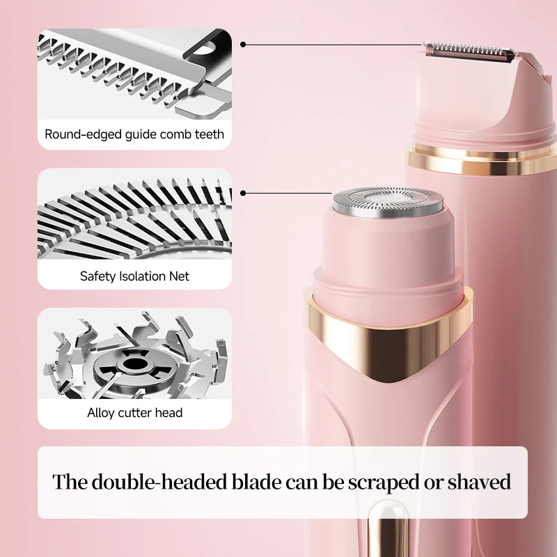 Women's Electric Shaver & Bikini Trimmer – Full Body Razor