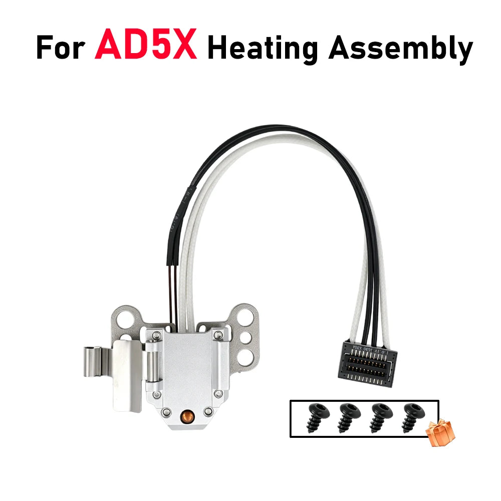 AD5X Hotend Heating Assembly Kit for Flashforge 3D Printer