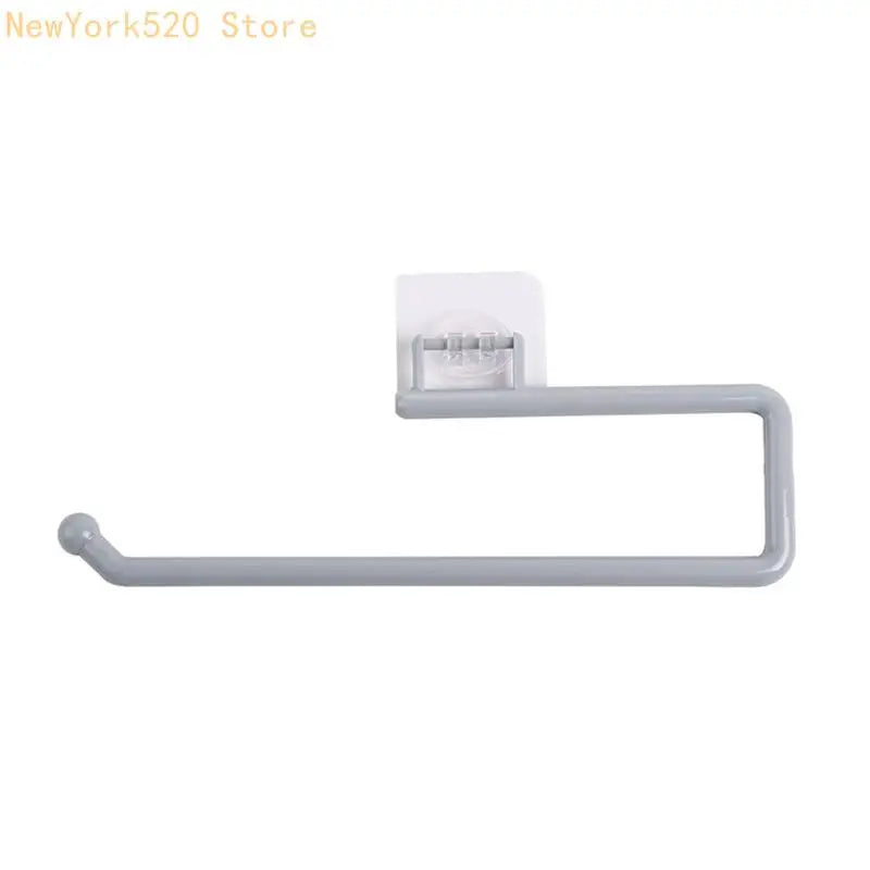 Wall Mounted Paper Towel & Roll Holder – No-Drill Adhesive