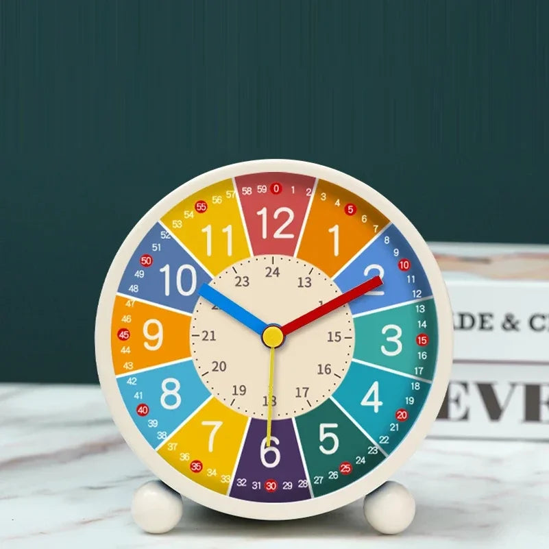Kids Cartoon Analog Desktop Alarm Clock – Bedroom & Desk